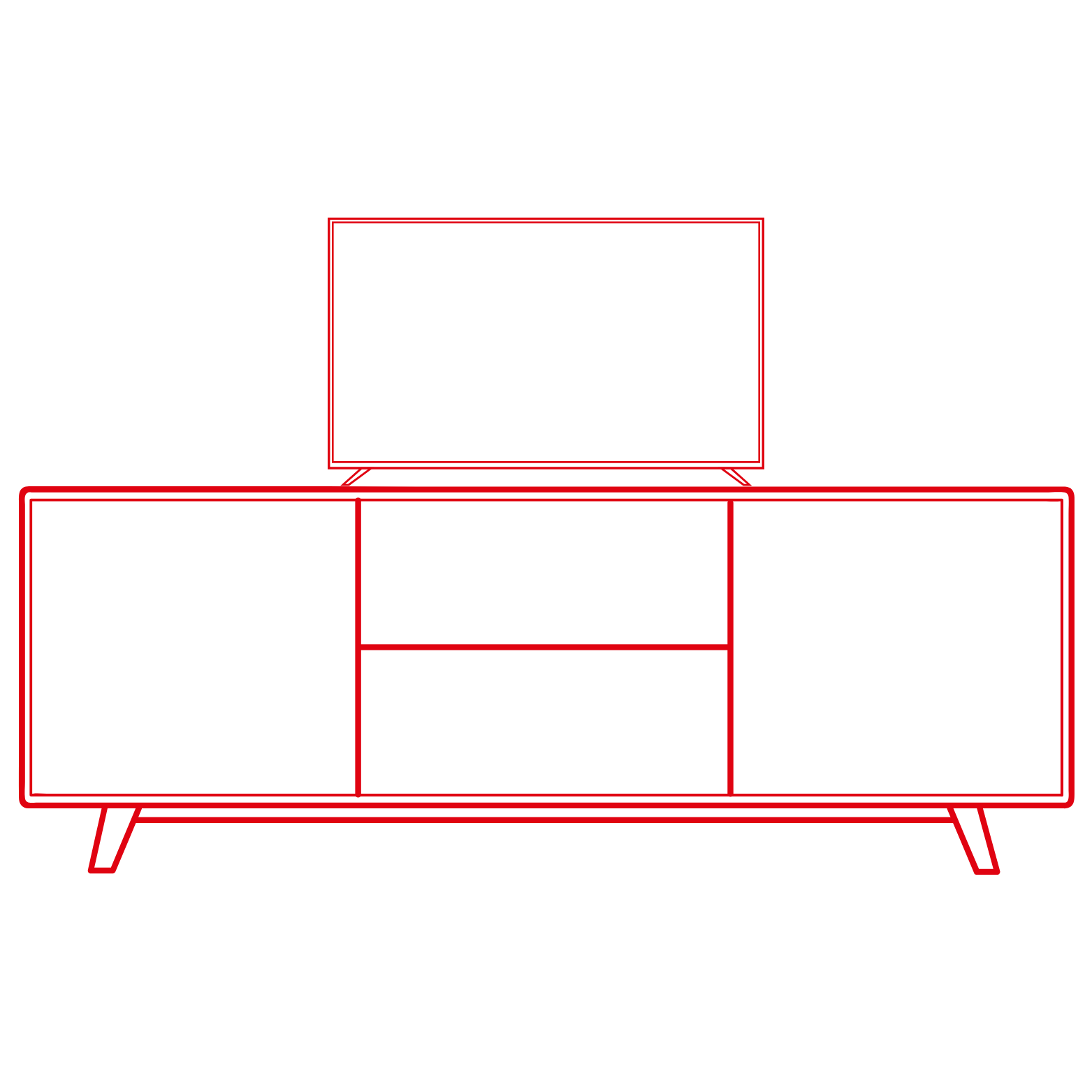 Zabudowy pod TV - Akromir